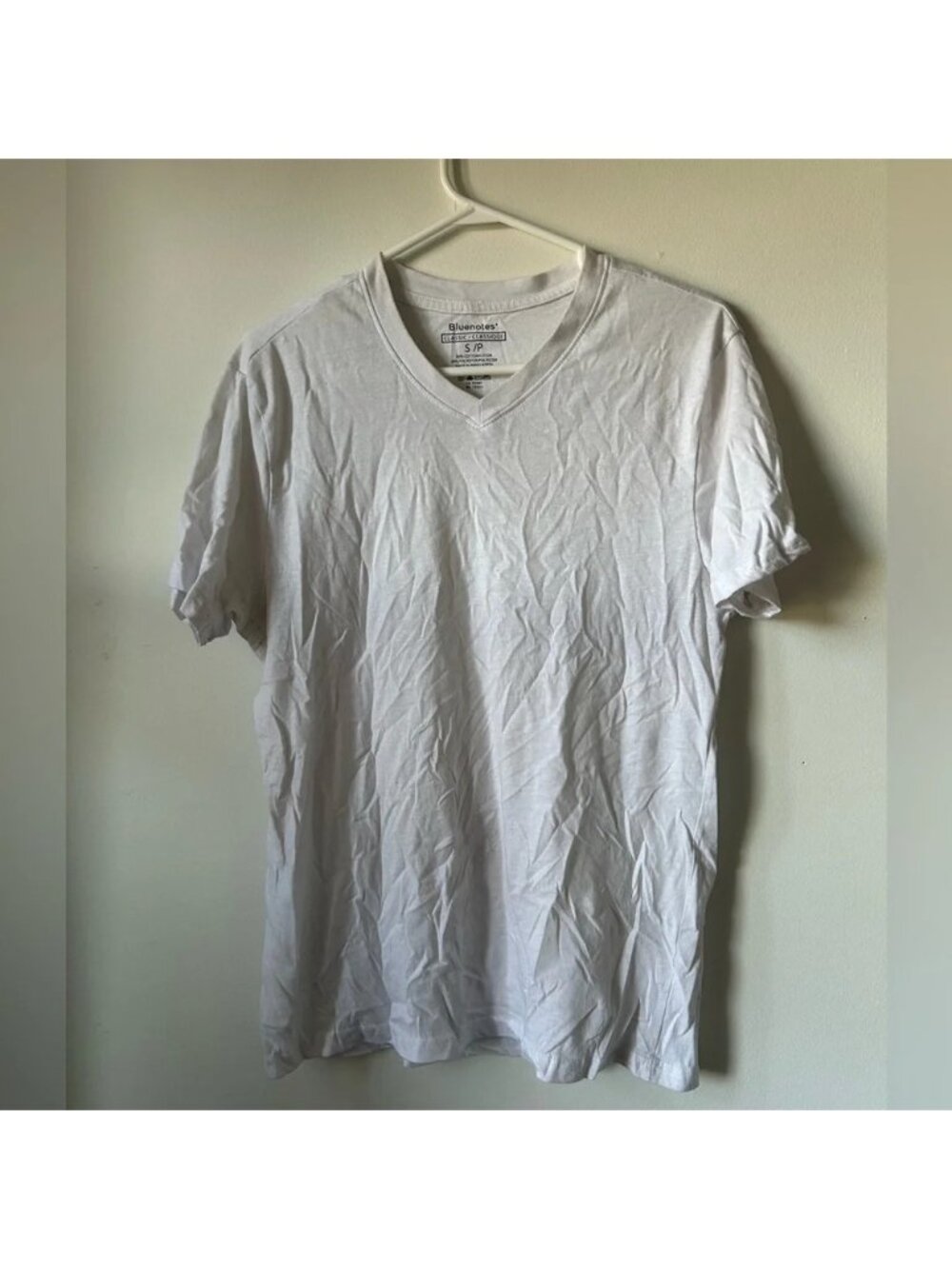Bluenotes Men’s‎ White V  Neck T Shirt